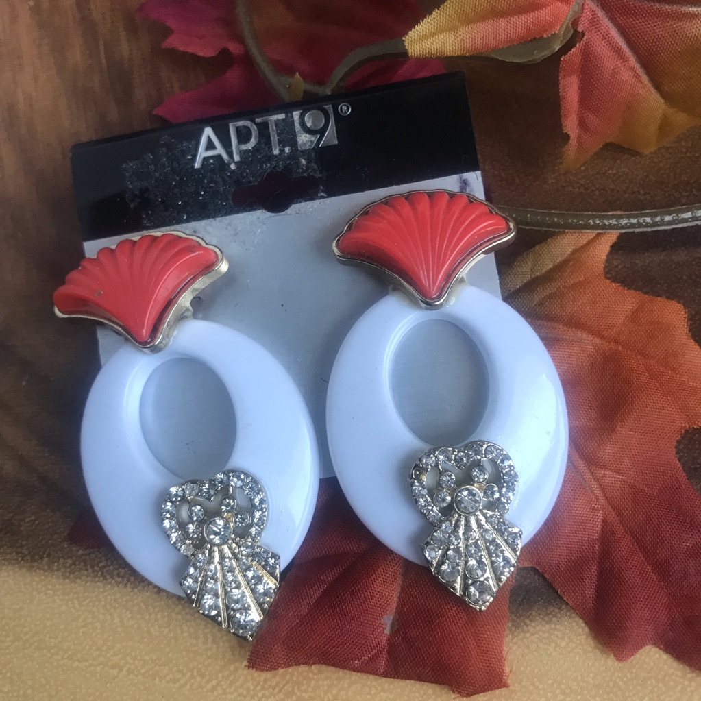 Apt 9 Statement Plastic Statement Earrings